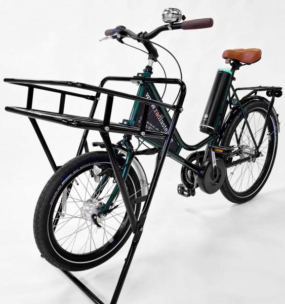 Frontansicht Transportfahrrad mit Pendix eDrive 500 System